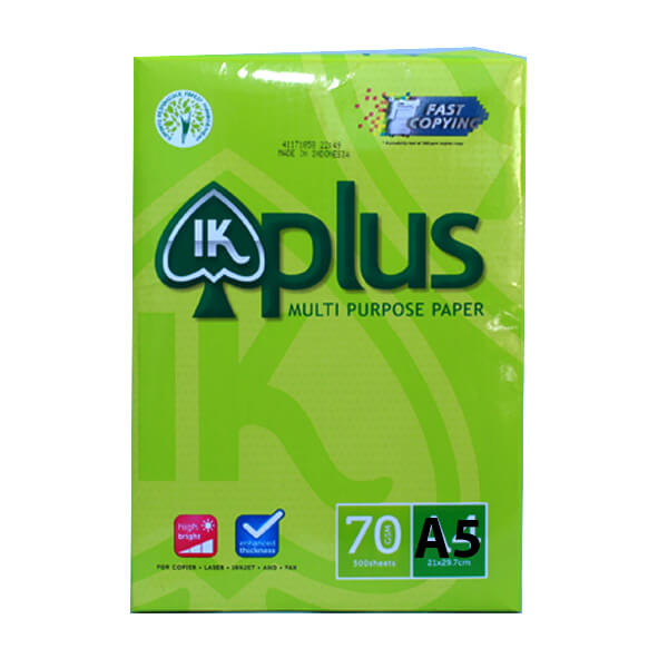 Giấy A5 IK Plus 70 gsm