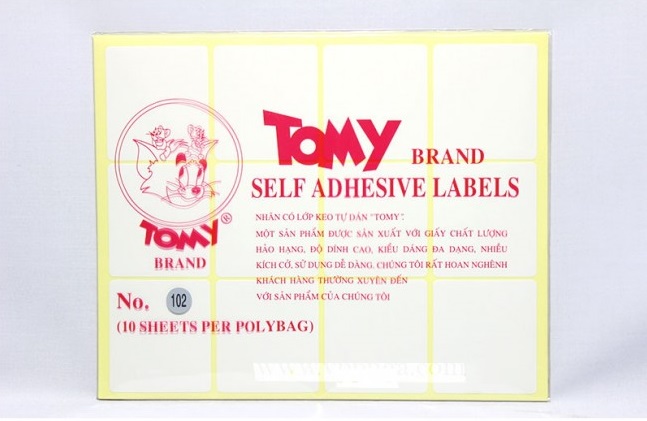 Giấy decal Tomy A5