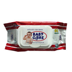 Khăn giấy ướt Baby Care 80 tờ