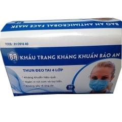 Khẩu trang y tế 4 lớp kháng khuẩn dày